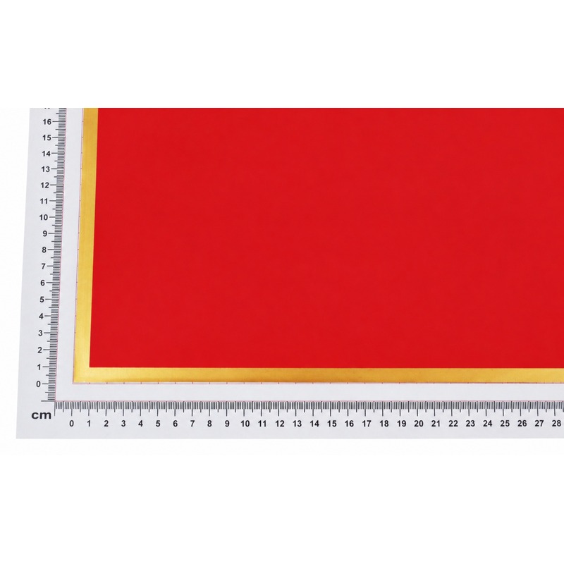 ARCH PLAST 58x58cm 20ks*ČERVENÁ 12