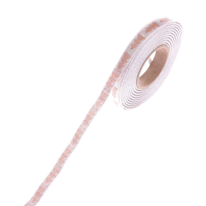 PLÁTNOVÁ STUHA MTP 10mmx20m*STŘÍBRNÁ+MĚDENÁ