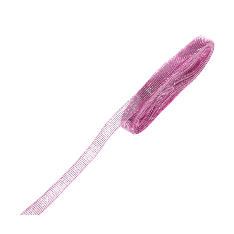 PLÁTNOVÁ STUHA MTP 10mmx10m*RŮŽOVÁ