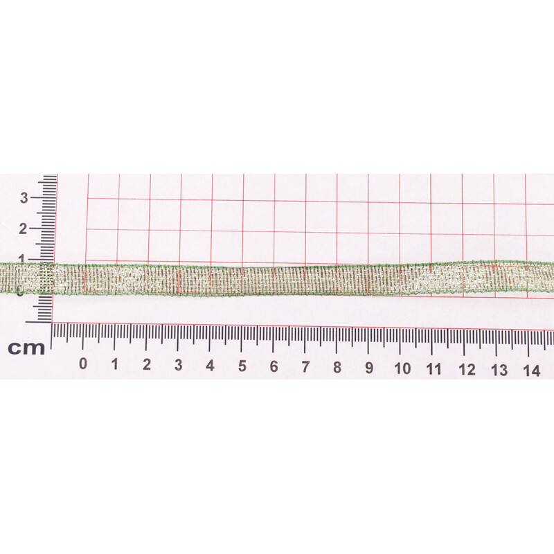 PLÁTNOVÁ STUHA  MTP 10mmx10m*ZELENÁ