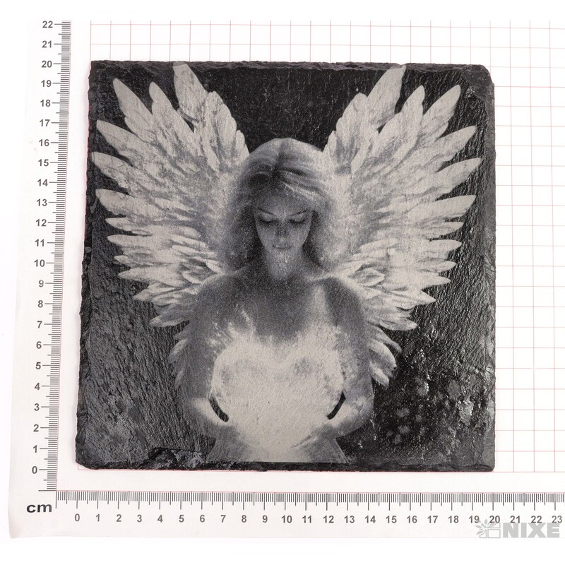 OBRAZ BŘIDLICE ANDĚL2 13x13cm+STOJAN