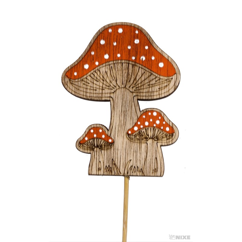 ZÁPICH D MUCHOMŮRKA 6x8,5x30cm*MIX BAREV