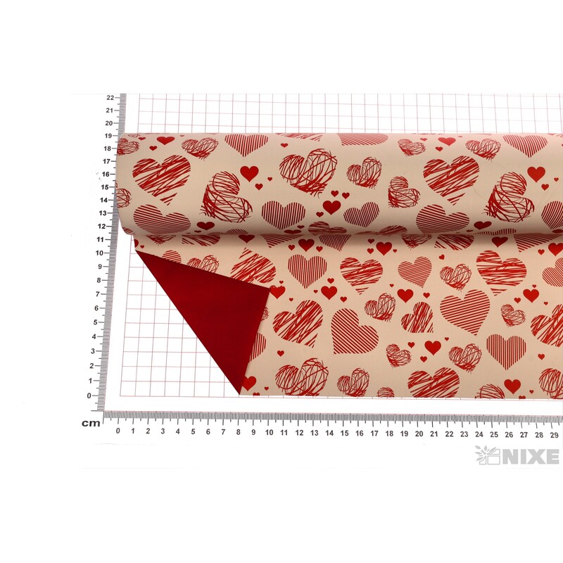 ROLE PLAST VAL 70cmx40m*ČERVENÁ 200