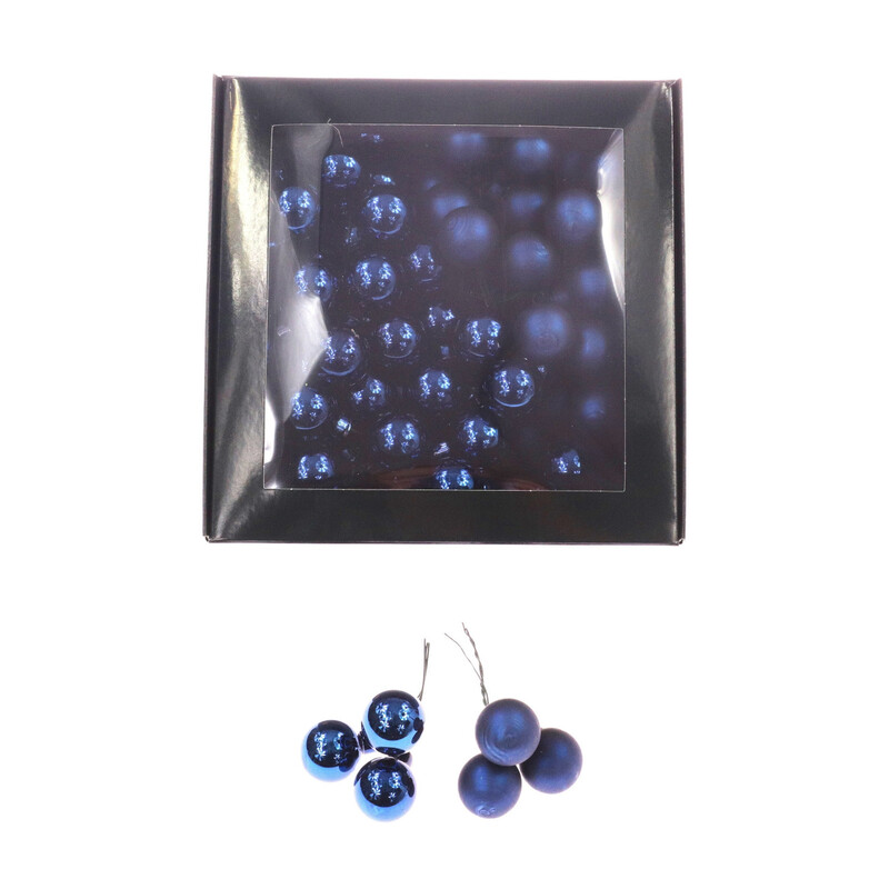 KOULE NA DR. 2,5x10,5cm 144ks MIX*MODRÁ