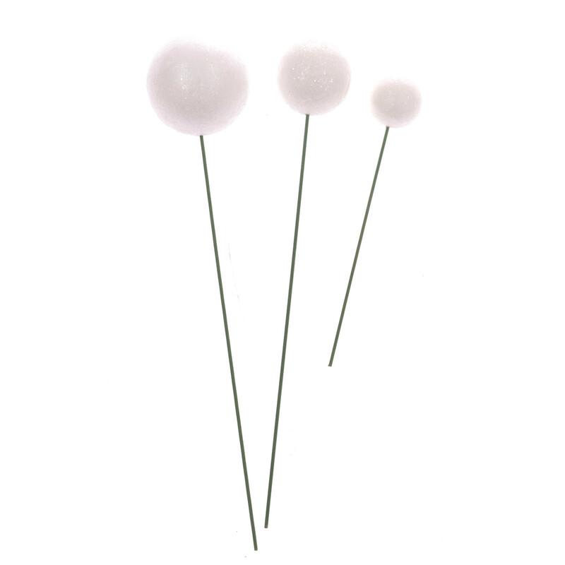 KOULE NA DR. 2-4x17cm 100ks*BÍLÁ