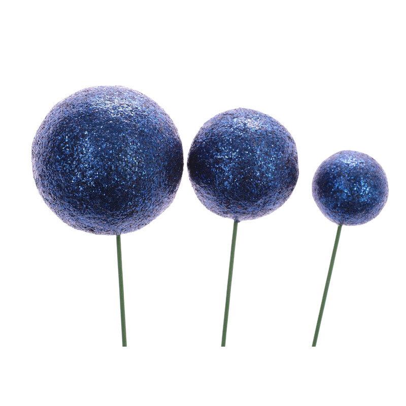 KOULE NA DR. 2-4x17cm 100ks*MODRÁ