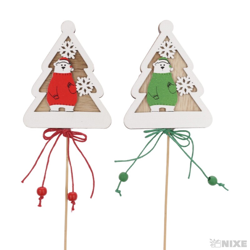 ZÁPICH STROMEČEK 6x8x28cm 8ks*MIX BAREV