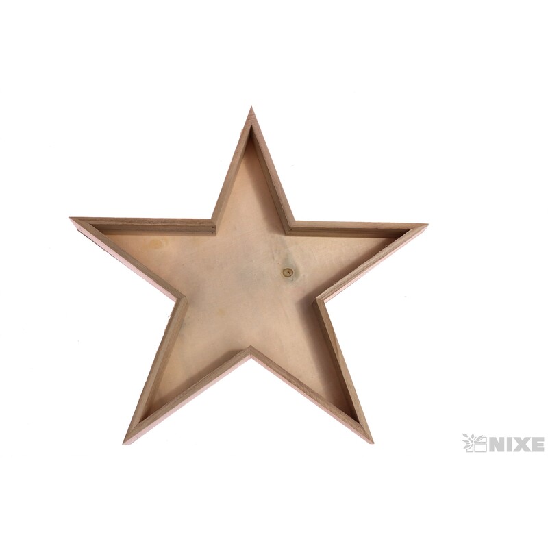 HVĚZDA PODLOŽKA 40x3cm*PŘÍRODNÍ