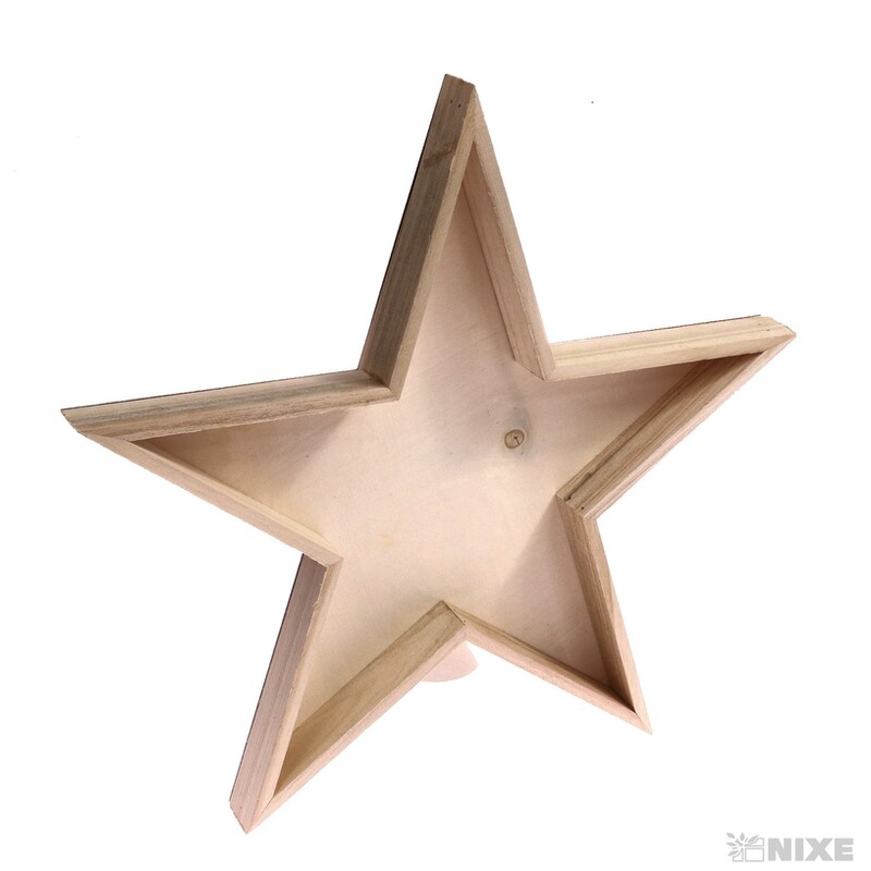 HVĚZDA PODLOŽKA 40x3cm*PŘÍRODNÍ