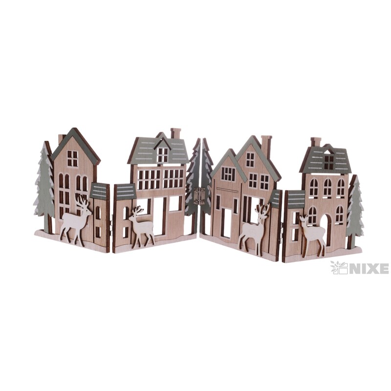 VESNIČKA VÁNOČNÍ 40x10cm*MIX BAREV