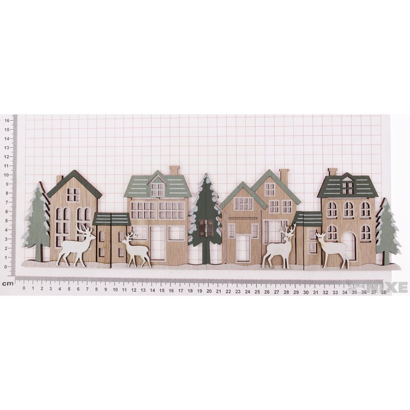 VESNIČKA VÁNOČNÍ 40x10cm*MIX BAREV