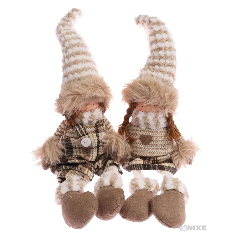 PANENKA SEDÍCÍ 45cm*MIX BAREV