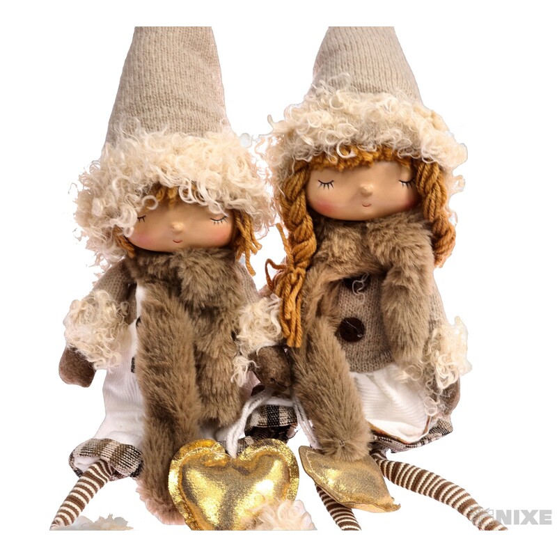 PANENKA SEDÍCÍ 57cm*MIX BAREV