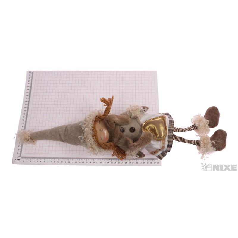 PANENKA SEDÍCÍ 57cm*MIX BAREV