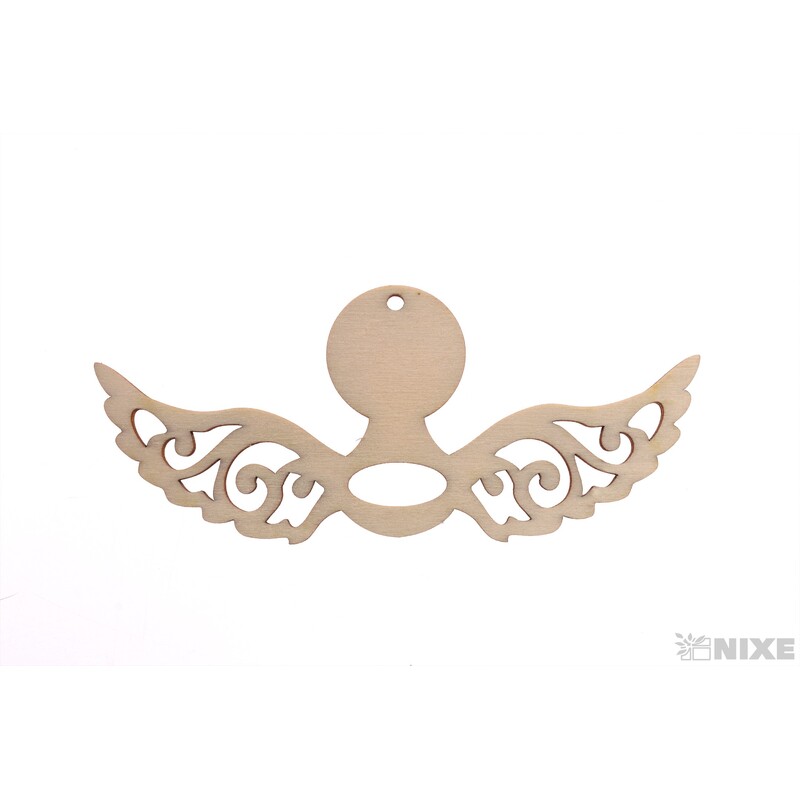 ANDĚLSKÁ KŘÍDLA H XD 14X6cm 12ks*PŘÍRODNÍ