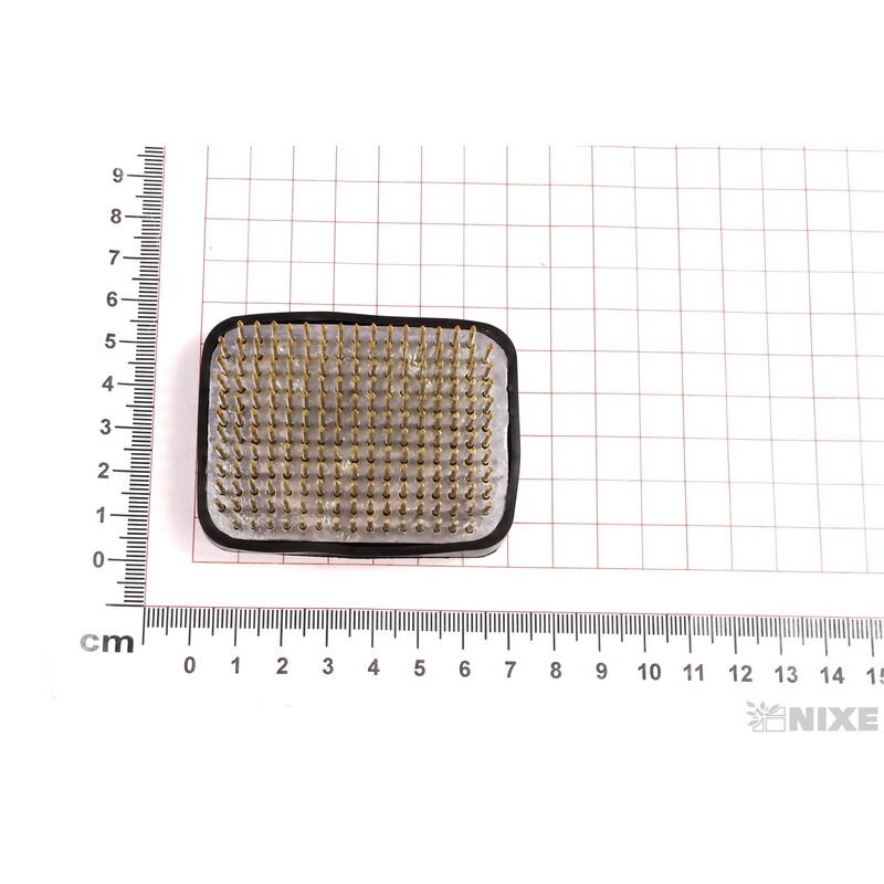 IKEBANA KENZAN JEŽEK 70X50mm MOSAZ*ZLATÁ