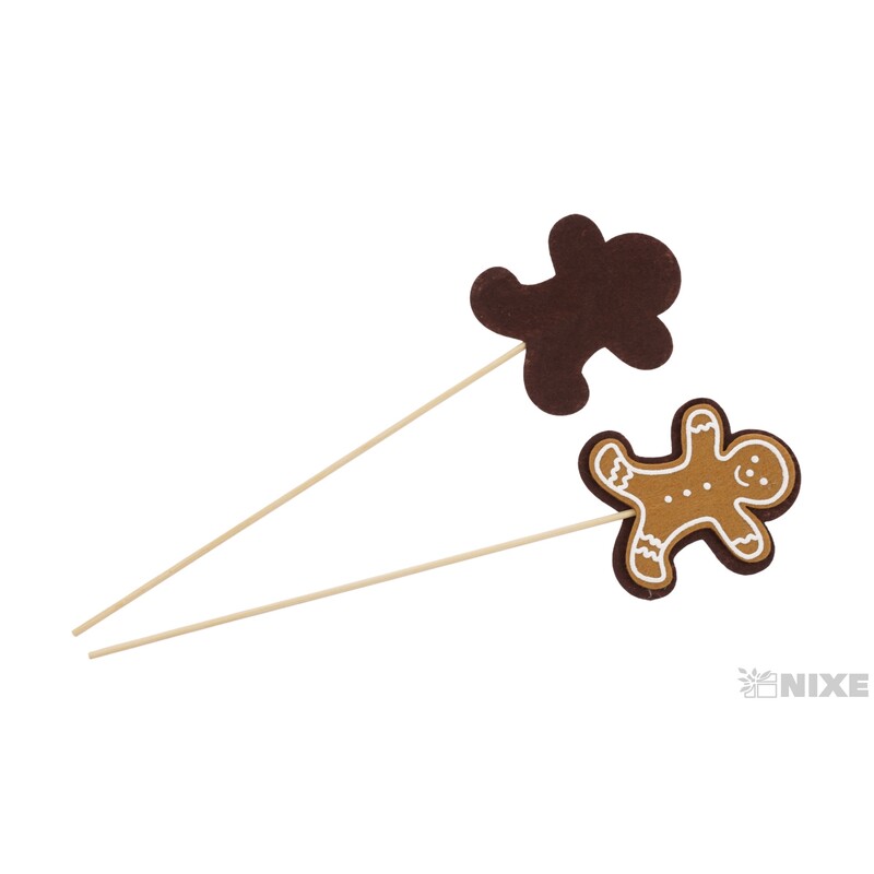 ZÁPICH PERNÍČEK PANÁČEK 7x8x28cm 8ks*HNĚDÁ