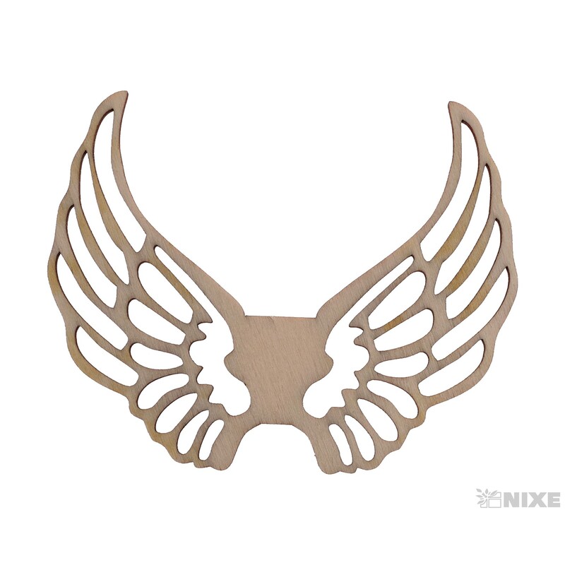 ANDĚLSKÁ KŘÍDLA XD 10X8cm 12ks*PŘÍRODNÍ