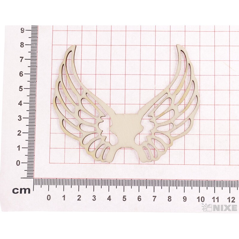 ANDĚLSKÁ KŘÍDLA XD 10X8cm 12ks*PŘÍRODNÍ