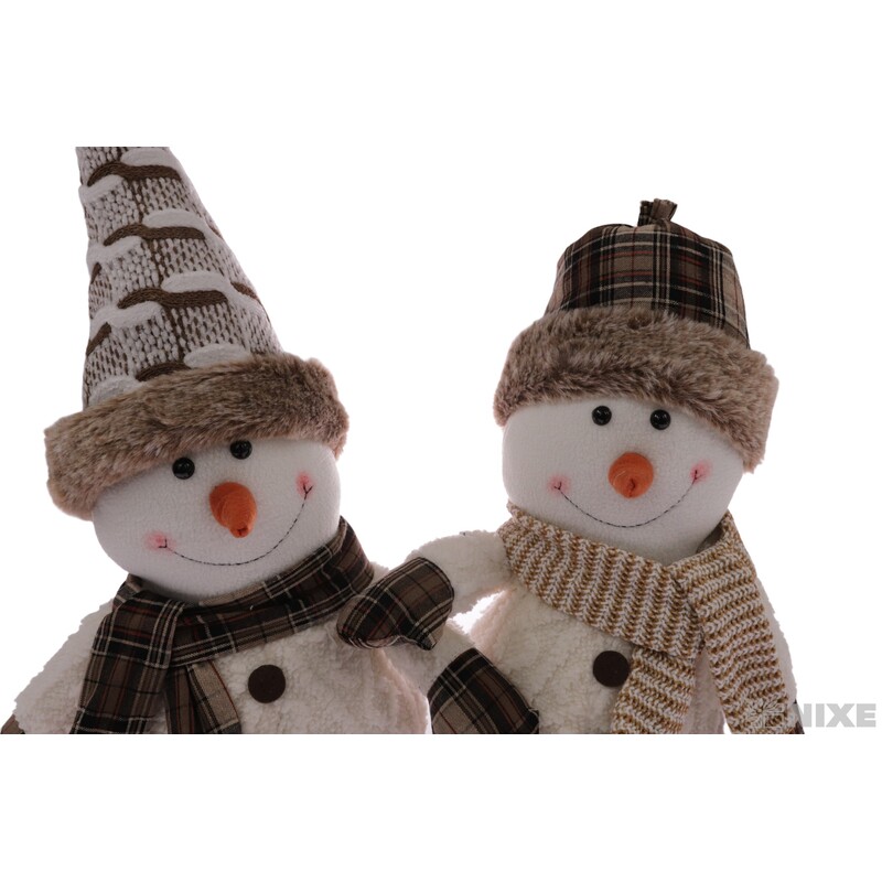 SNĚHULÁK STOJÍCÍ 50cm*MIX BAREV