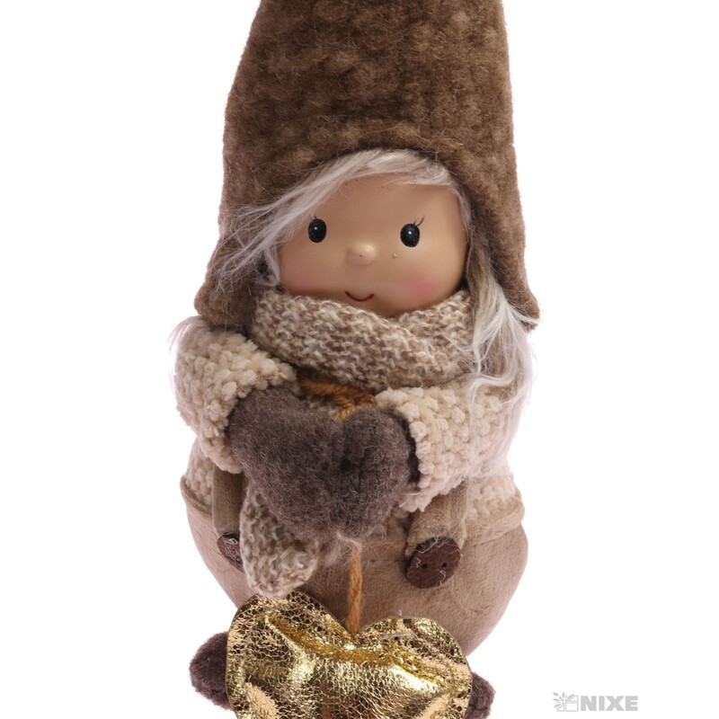 PANENKA STOJÍCÍ 45cm*MIX BAREV