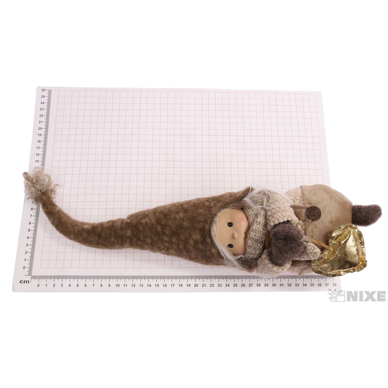 PANENKA STOJÍCÍ 45cm*MIX BAREV