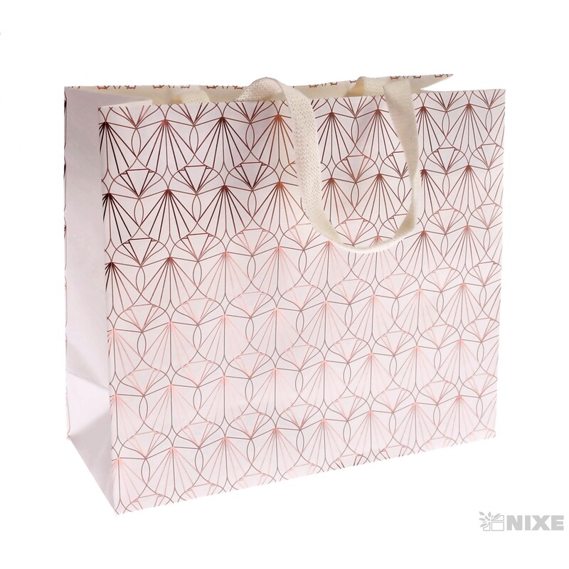 TAŠKA CRYSTAL WHITE COOPER 25x22x10cm*BÍLÁ