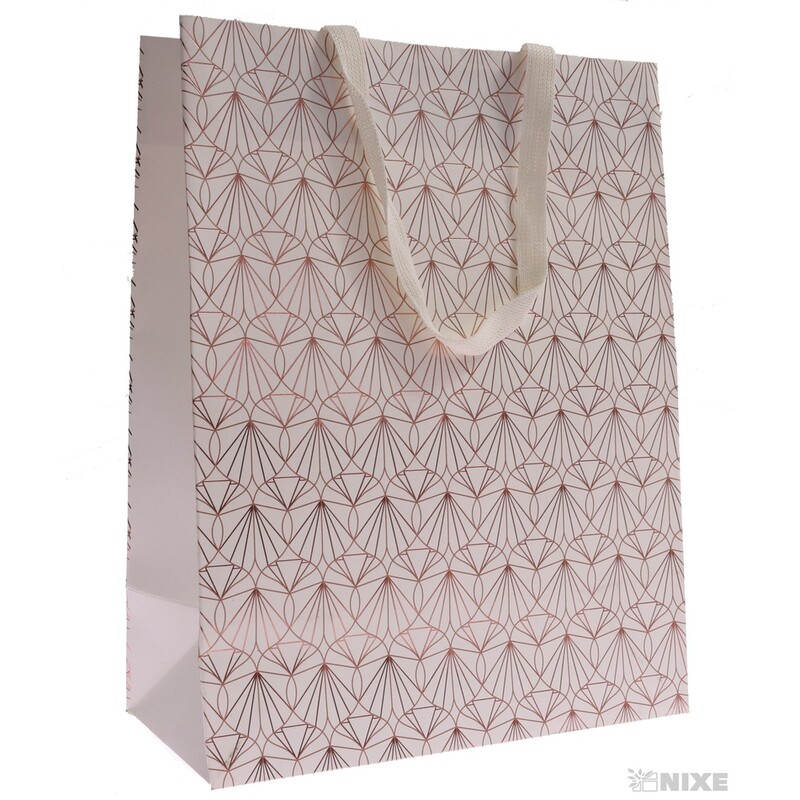 TAŠKA CRYSTAL WHITE COOPER 25x33x13cm*BÍLÁ