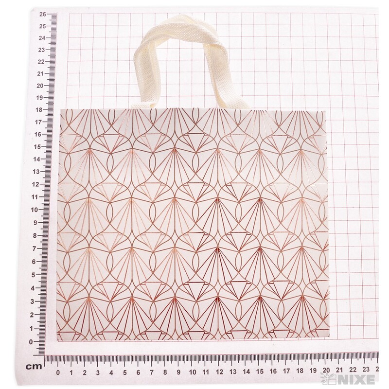 TAŠKA CRYSTAL WHITE COOPER 17x20x10cm*BÍLÁ