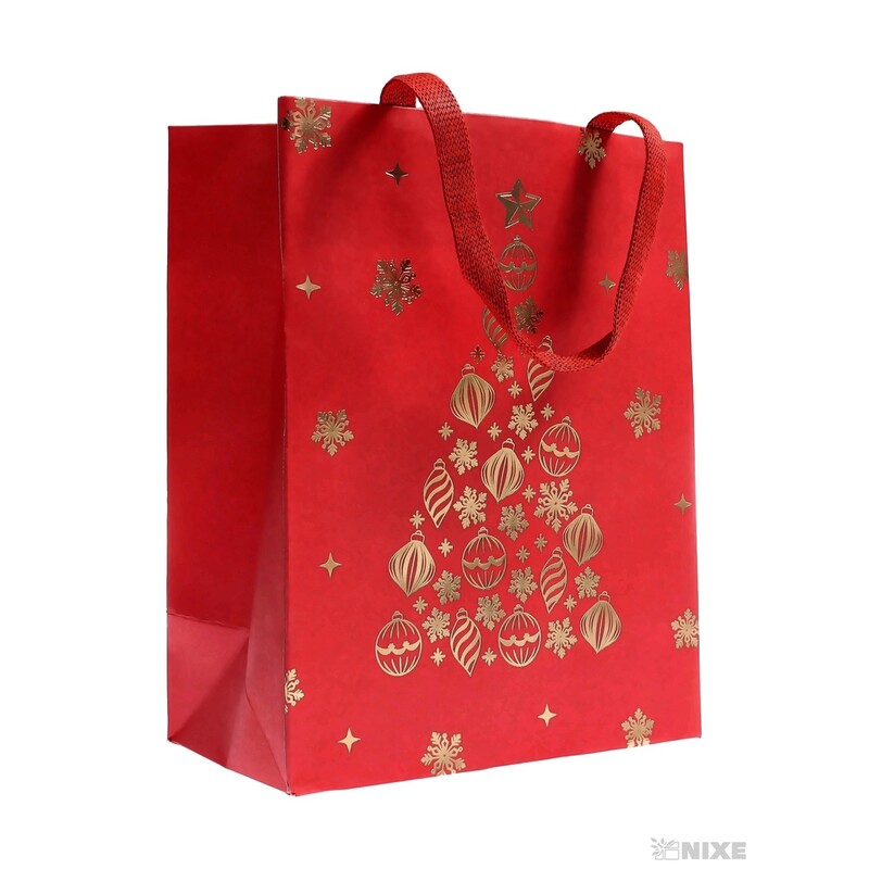 TAŠKA SYLVESTRE 18x23x10cm*ČERVENÁ