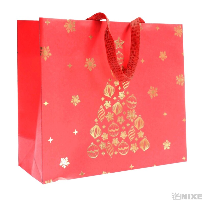 TAŠKA VEILLÉE 25x22x10cm*ČERVENÁ