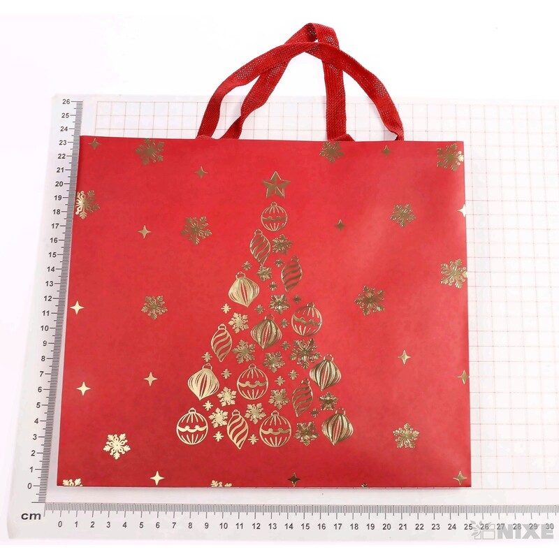 TAŠKA VEILLÉE 25x22x10cm*ČERVENÁ