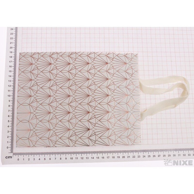 TAŠKA CRYSTAL WHITE COOPER 18x23x10cm*BÍLÁ