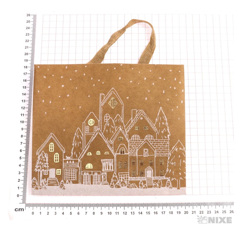 TAŠKA SYLVESTRE 17x20x10cm*PŘÍRODNÍ