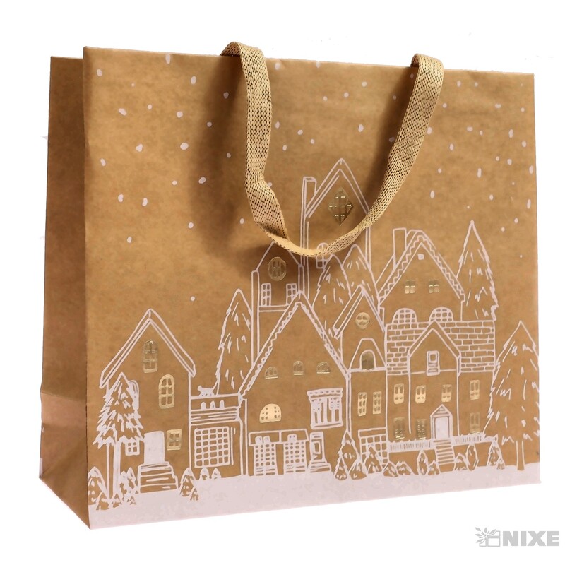 TAŠKA SYLVESTRE 10x22x10cm*PŘÍRODNÍ