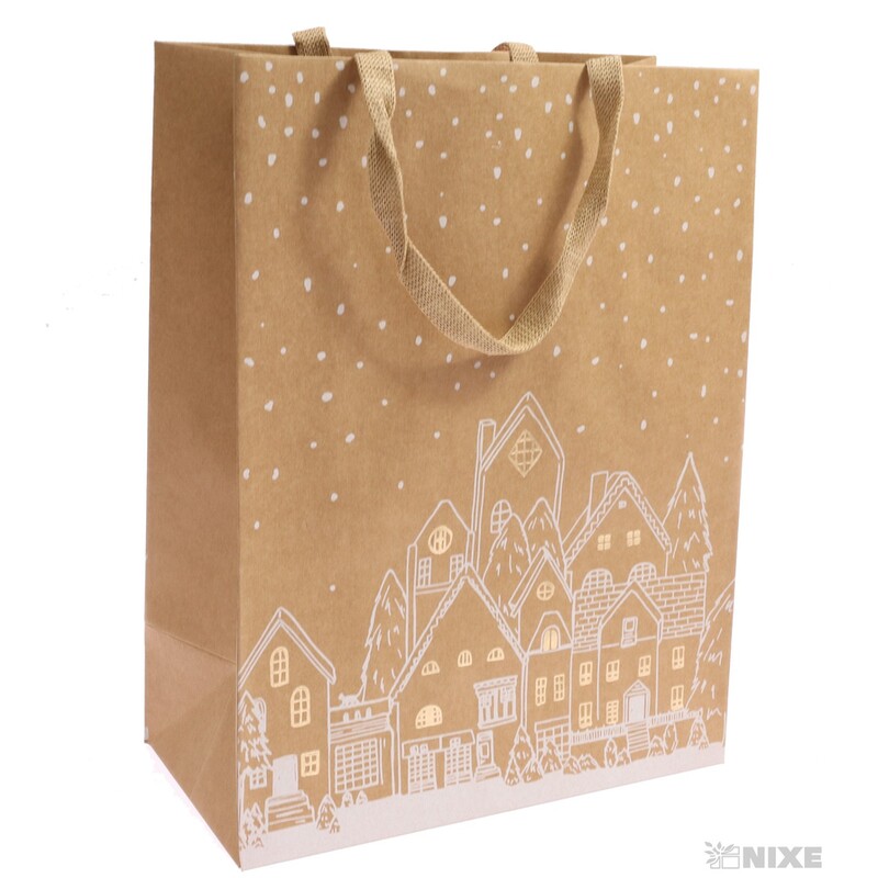 TAŠKA SYLVESTRE 25x33x10cm*PŘÍRODNÍ