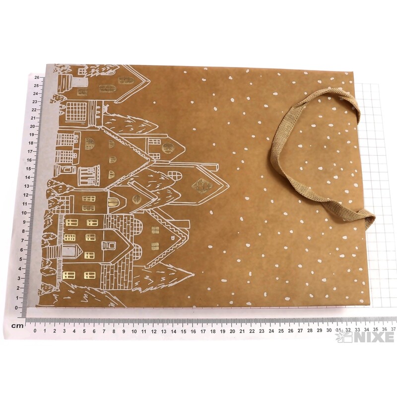 TAŠKA SYLVESTRE 25x33x10cm*PŘÍRODNÍ