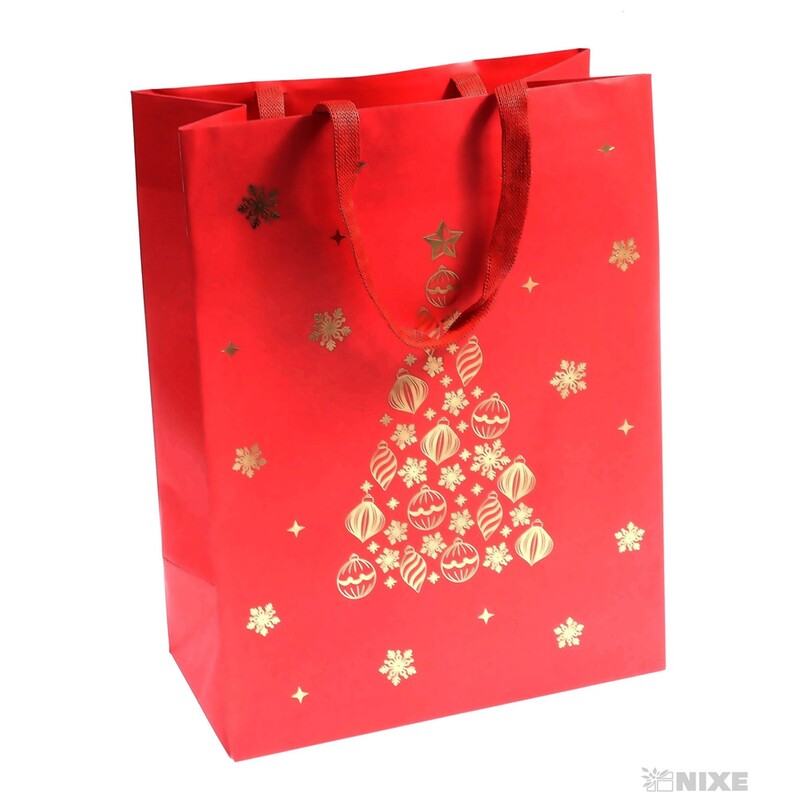 TAŠKA VEILLÉE 25x33x10cm*ČERVENÁ