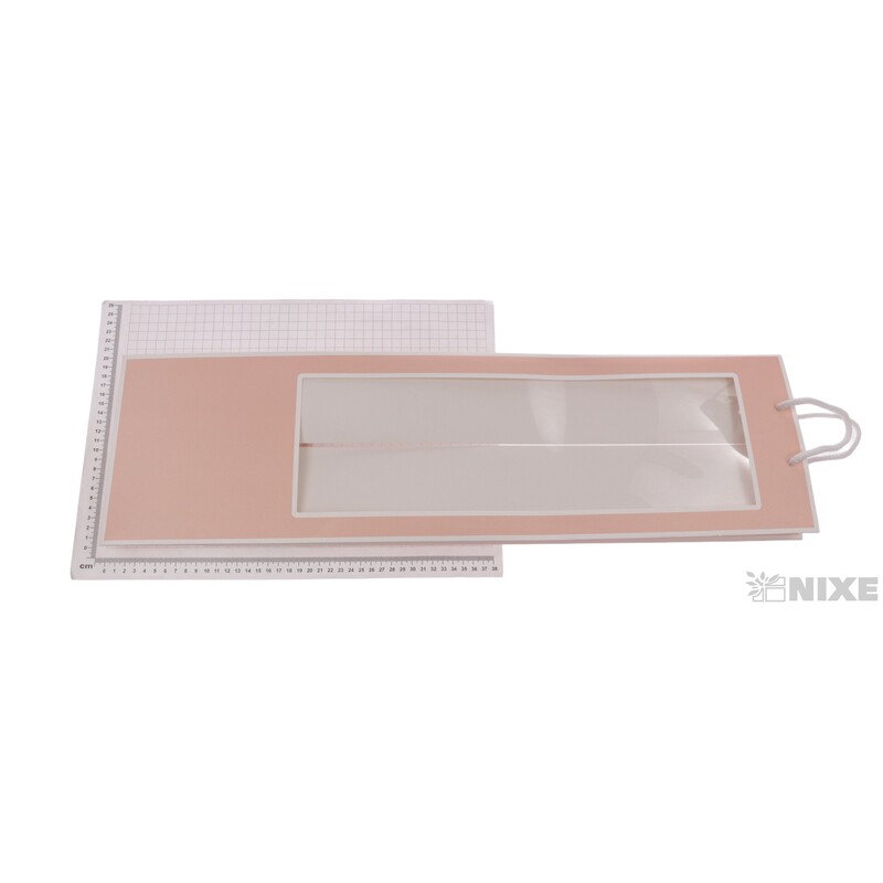 TAŠKA MEDAILLON ORCHID 20x20x70cm*RŮŽOVÁ