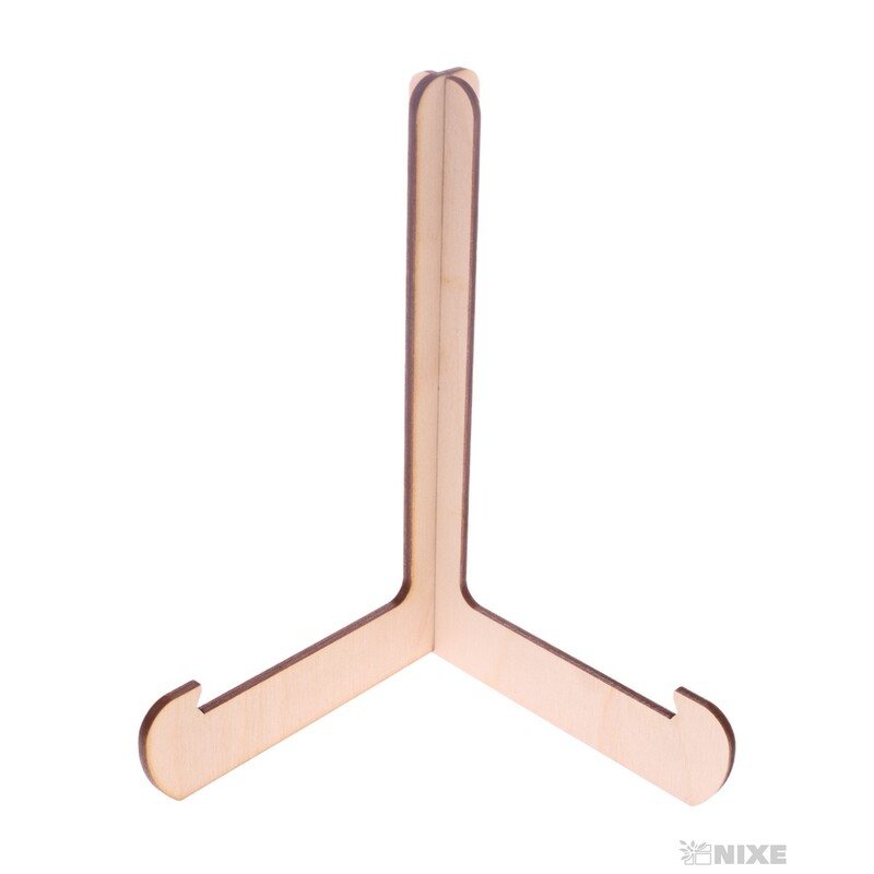 OBRAZ BŘIDLICE VÁNOČNÍ STROM 20x20cm+STOJAN