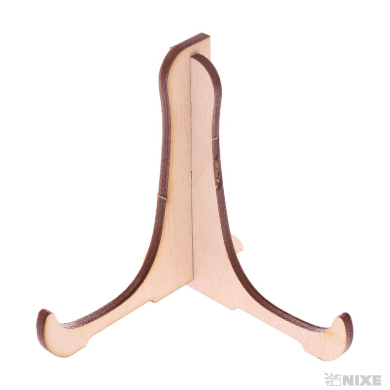 OBRAZ BŘIDLICE ZIMNÍ DŮM 13x13cm+STOJAN