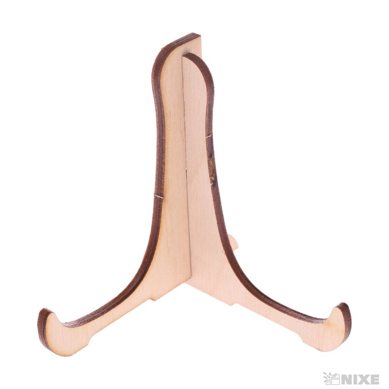 OBRAZ BŘIDLICE ZIMNÍ CHALUPA 13x13cm+STOJAN