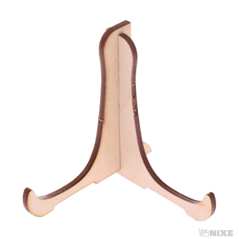 OBRAZ BŘIDLICE VÁNOČNÍ VESNICE 13x13cm+STOJAN