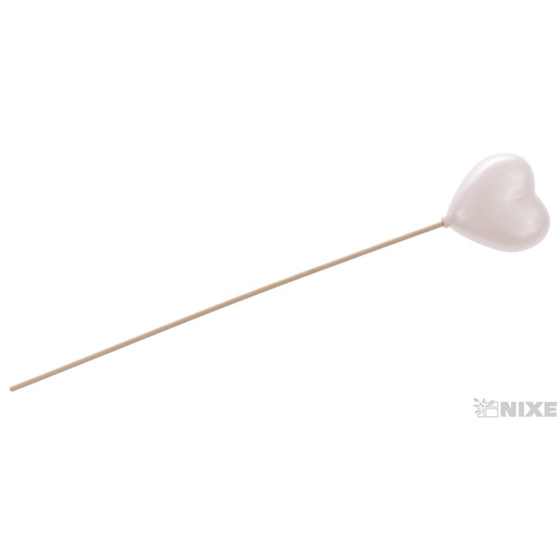 ZÁPICH SRDCE 6,5x35cm 6ks*KRÉMOVÁ