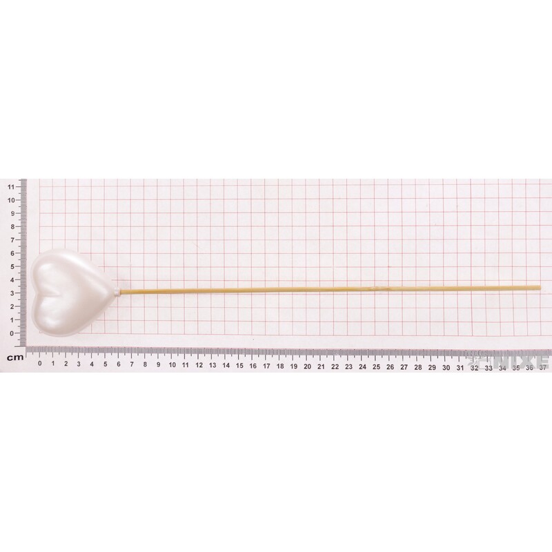 ZÁPICH SRDCE 6,5x35cm 6ks*KRÉMOVÁ