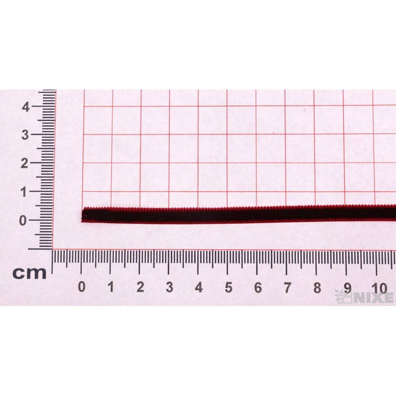 STUHA SAMETOVÁ 5mmx10m*BORDOVÁ 110620