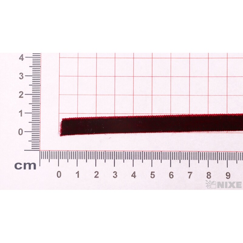 STUHA SAMETOVÁ 9mmx5m*BORDOVÁ 110620