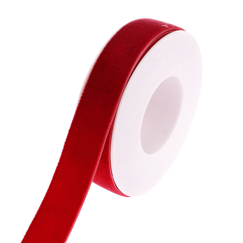 STUHA SAMETOVÁ 25mmx5m*ČERVENÁ 110650