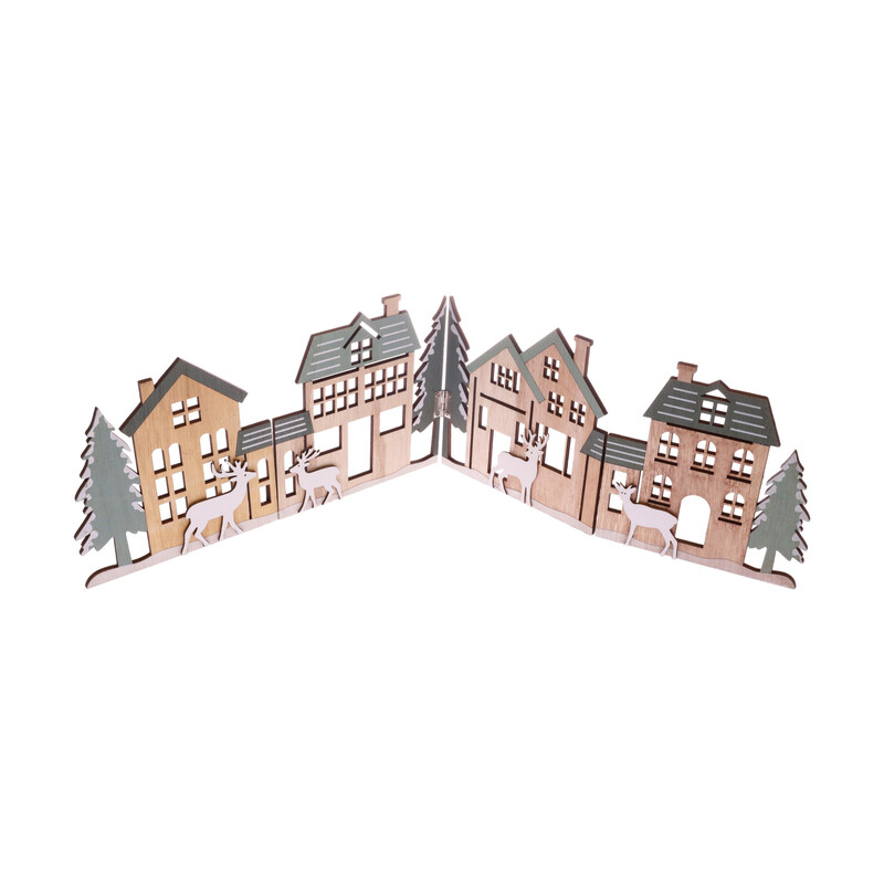 VESNIČKA VÁNOČNÍ 60x16cm*MIX BAREV