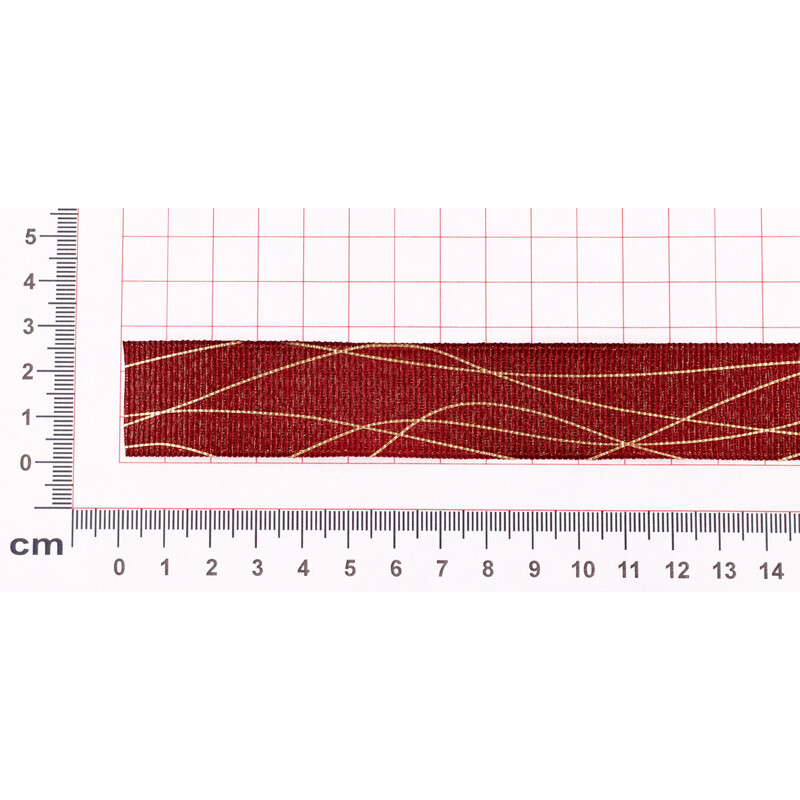 STUHA AKAN 25mmx15m*BORDOVÁ
